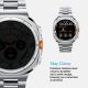 10. Bransoleta Spigen Modern Fit Band na Samsung Galaxy Watch Ultra 47mm - srebrna