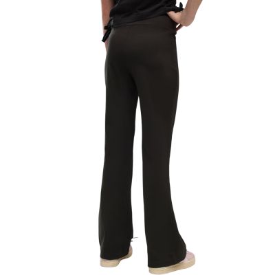 4. Legginsy dla dzieci Puma Ess High-Waist Flared czarne 694653 01