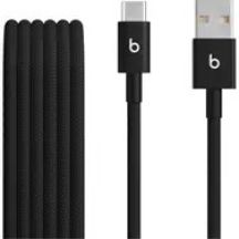 Kable USB-A do USB-C marki Apple Beats Woven (1.5 m) - Bolt Black (zestaw 2 sztuk)