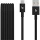 Kable USB-A do USB-C marki Apple Beats Woven (1.5 m) - Bolt Black (zestaw 2 sztuk)