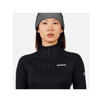 Bluza damska ROSSIGNOL W Blackside Mix HZ Fleece czarna