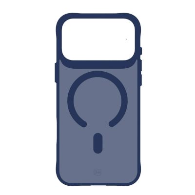 19. Etui 3mk Smoke MagCase na iPhone 17 Pro Max - niebieskie-półprzezroczyste