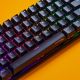 16. HyperX Alloy Origins 65 czarny / Klawiatura gamingowa / mechaniczna / HyperX czerwony / US / RGB / USB-C