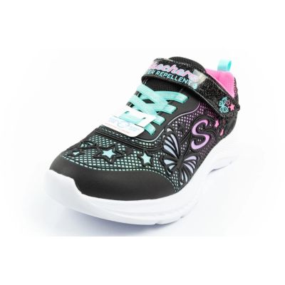 10. Skechers Jumpsters buty dziecięce sportowe dla dziewczynki brokatowe