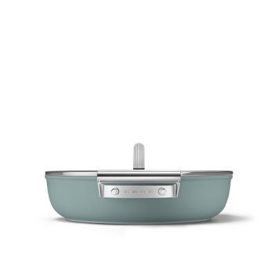 3. Smeg DPF2812EGM Pfanne, 28 cm, Keramik, Edelstahlgriffe, Smaragdgr?n