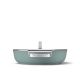 3. Smeg DPF2812EGM Pfanne, 28 cm, Keramik, Edelstahlgriffe, Smaragdgr?n