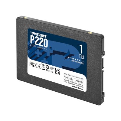4. SSD PATRIOT P220 1TB SATA 2,5"