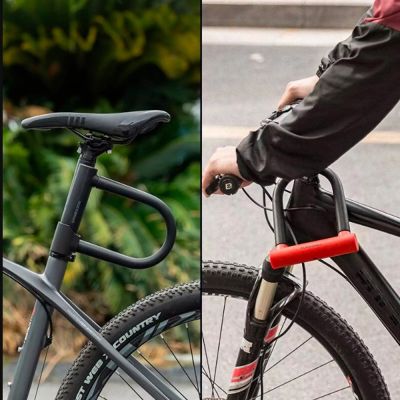 3. Zapięcie rowerowe Rockbros RKS610-BK U-lock - czarne