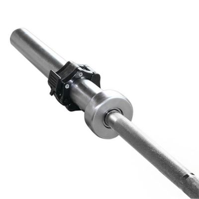 21. Gryf olimpijski HMS LOCK JAW BLACK 183 cm GO320 
