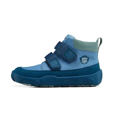 3. Buty barefoot ze skóry Affenzahn Friendy Shark (01488-30211)