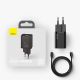 20. Baseus Super Si 1C szybka ładowarka USB Typ C 20W Power Delivery + kabel USB Typ C - Lightning 1m czarny (TZCCSUP-B01)