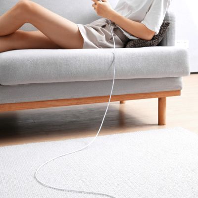12. Kabel Baseus Superior Series USB-A - USB-C 100W 1m - biały