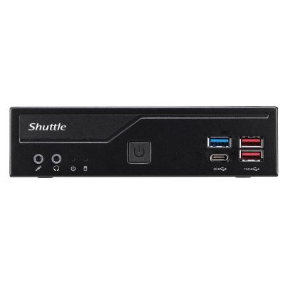 2. Shuttle DH770 komputer typu barebone Wielkość PC 1.35L Czarny Intel H770 LGA 1700