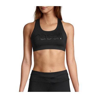 6. Stanik sportowy CASALL Iconic wool sports bra czarny