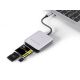 3. Conceptronic BIAN09G czytnik kart USB 3.2 Gen 2 Type-C Szary