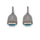 10. Kabel połączeniowy hybrydowy HDMI 2.1 Ultra High Speed 8K60Hz UHD HDMI A/HDMI A M/M czarny 20m