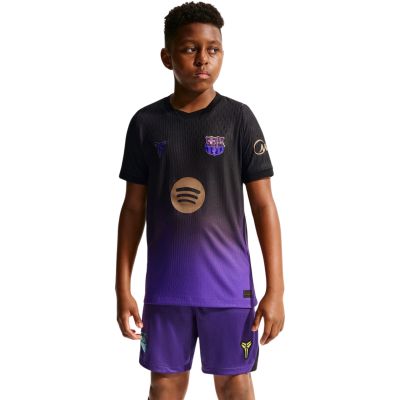 Koszulka dla dzieci Nike FC Barcelona 2026/27 Match Away czarno-fioletowa II1852 505