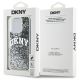 8. DKNY DKHCP16XLBNAEK iPhone 16 Pro Max     6.9" czarny/black hardcase Liquid Glitter Arch Logo