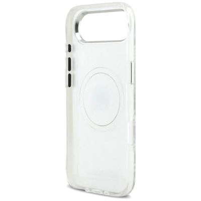 7. Etui Karl Lagerfeld IML Karl Head Logo MagSafe na iPhone Air -szare