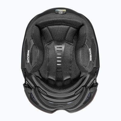 3. Kask narciarski UVEX Ultimate horizon MIPS black matt