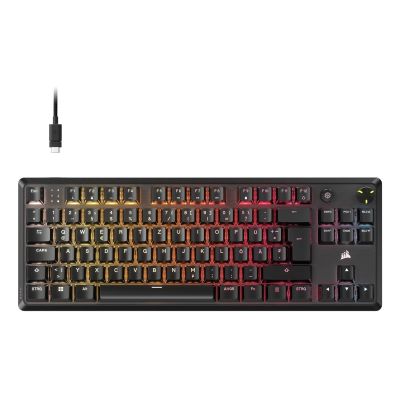 Klawiatura CORSAIR Tas K70 Core TKL USB RGB LED Black