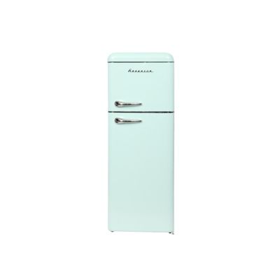 Lodówka Retro Ravanson LKK-210RM 545 x 585 x 1470 mm | 160l | klasa E | miętowy