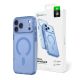 Etui AMAZINGTHING Minimal Mag Lens Case na iPhone 18 Pro z osłoną aparatu i mocowaniem na smycz kompatybilne z MagSafe - niebieskie