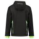 6. Softshell Męski Geographical Norway Trelino Black-Green Db Men 0124 czarny / zielony (WZ8556H/GN-Black / Green)