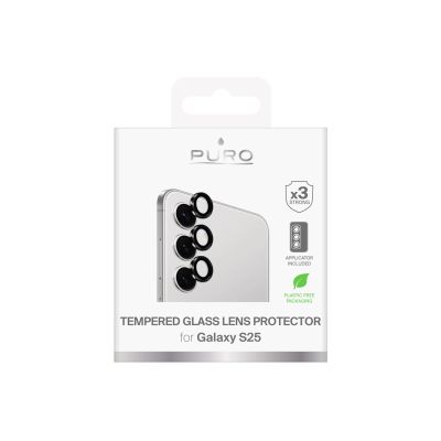 2. Szkło hartowane Puro Single Camera Lens na soczewki aparatu do Samsung Galaxy S25