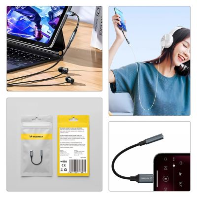 2. Adapter Wozinsky WALJ-01 Lightning - mini jack 3,5mm - czarny