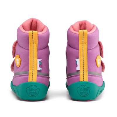 2. Buty zimowe barefoot wegańskie Affenzahn Comfy Owl (01249-40147)
