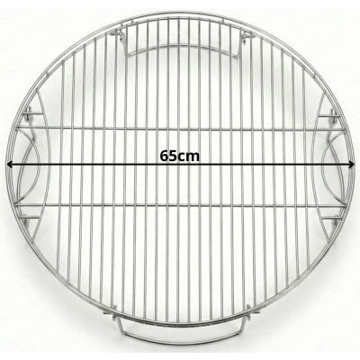 7. RUSZT GRILLOWY 65CM ZE SKŁADANYMI NÓŻKAMI NAD OGNISKO PALENISKO OGRODOWE