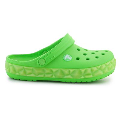 13. Klapki Crocs Croc Band Geometric Glow Band Clog K Jr 210132-3WA