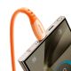 7. Kabel Joyroom S-A59 Vibrant Series 3A USB-A - USB-C 1,2m - pomarańczowy