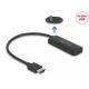 DeLOCK Adapter HDMI-A męski > USB Type-C żeński czarny