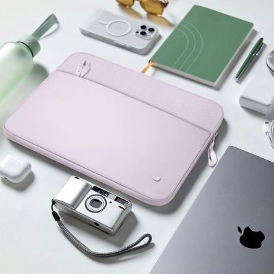 9. Pokrowiec Tech-Protect Sleeve na laptopa 15-16" - różowy