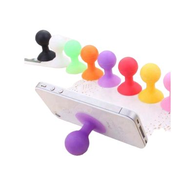 6. Uchwyt z okrągłą główką do telefonu - czerwony