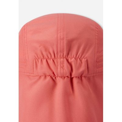 4. Kapelusz dziecięcy czapka z daszkiem Reima Biitsi przeciwsłoneczny czerwony (5300152A-3240)