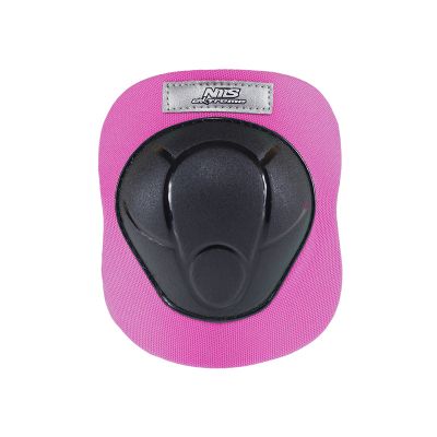 33. Ochraniacze zestaw Nils Extreme czarno-różowy H210 rozmiar M