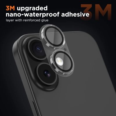 2. Osłona aparatu Tech-Protect Camfull Fit+ na iPhone 17