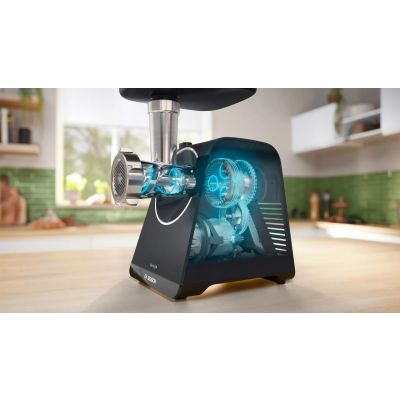 16. Maszynka do mięsa Bosch Series 4 MFWS450B (1900W ; czarny)