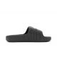 2. Klapki męskie adidas Adilette 22 Grey Five lifestylowe modne na lato czarne (HP6522)