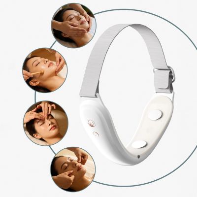 7. Masażer Belleskin by MAXGROOM M-170 do twarzy i podbródka EMS LED - biały