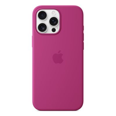 3. Etui Apple iPhone16 Pro Max Silicone Case with MagSafe - Fuchsia