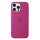 3. Etui Apple iPhone16 Pro Max Silicone Case with MagSafe - Fuchsia