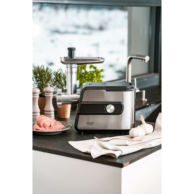 4. Adler AD 4813 maszynka do mielenia 2000 W Czarny, Srebrny