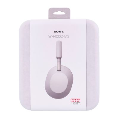 26. Słuchawki Sony WH-1000XM5 nauszne bluetooth srebrne