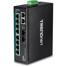 Trendnet TI-PG102, Niezarządzany, Gigabit Ethernet (10/100/1000), Pełny dupleks, Power over Ethernet (PoE), Możliwość montażu na ścianie