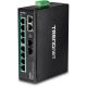 Trendnet TI-PG102, Niezarządzany, Gigabit Ethernet (10/100/1000), Pełny dupleks, Power over Ethernet (PoE), Możliwość montażu na ścianie