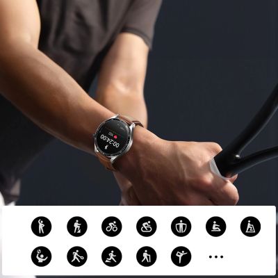 12. Smartwatch Joyroom Classic Series JR-FC2 Pro z funkcją odbierania połączeń - srebrny